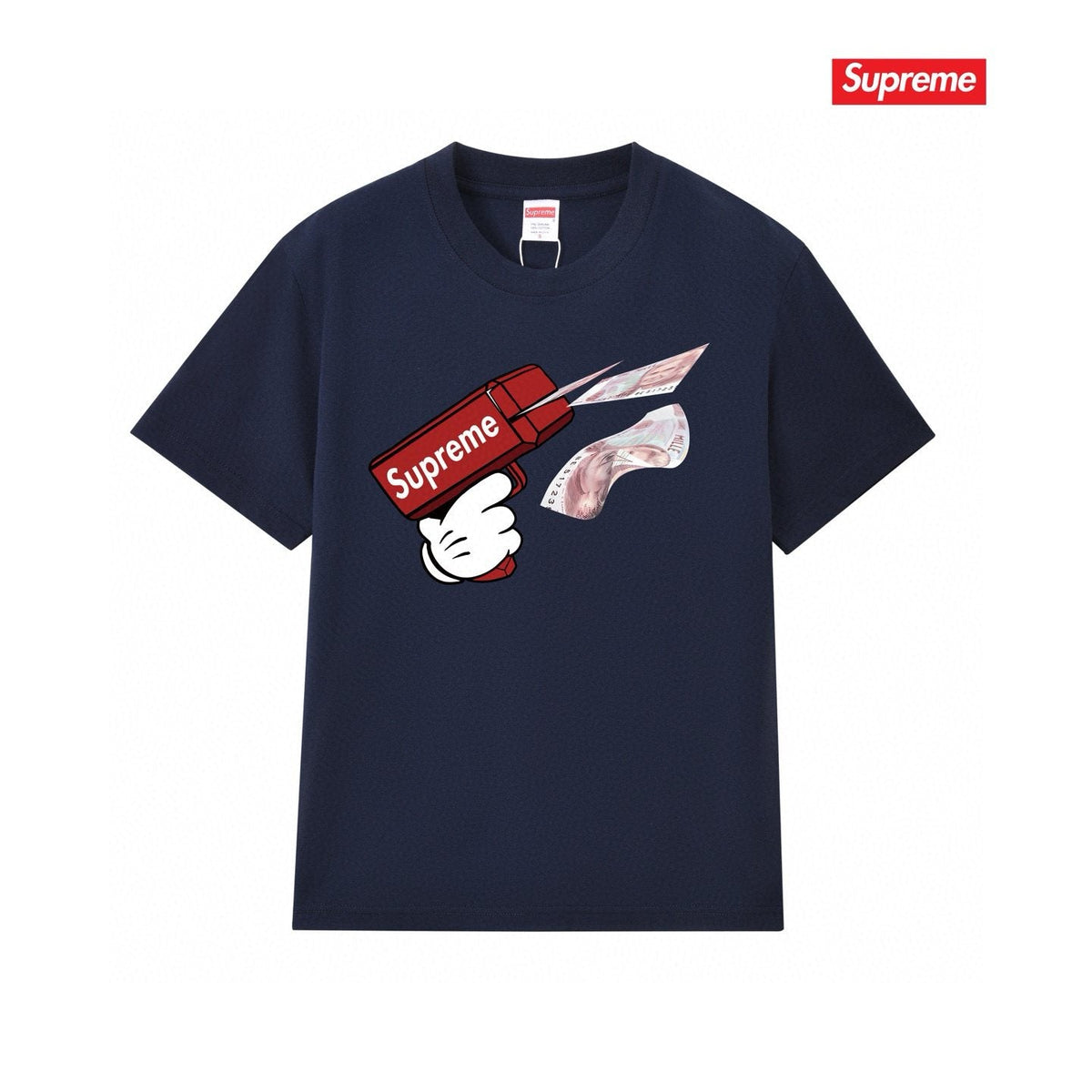 Supreme Kid Grigio Graphic Short-Sleeve T-Shirt — front