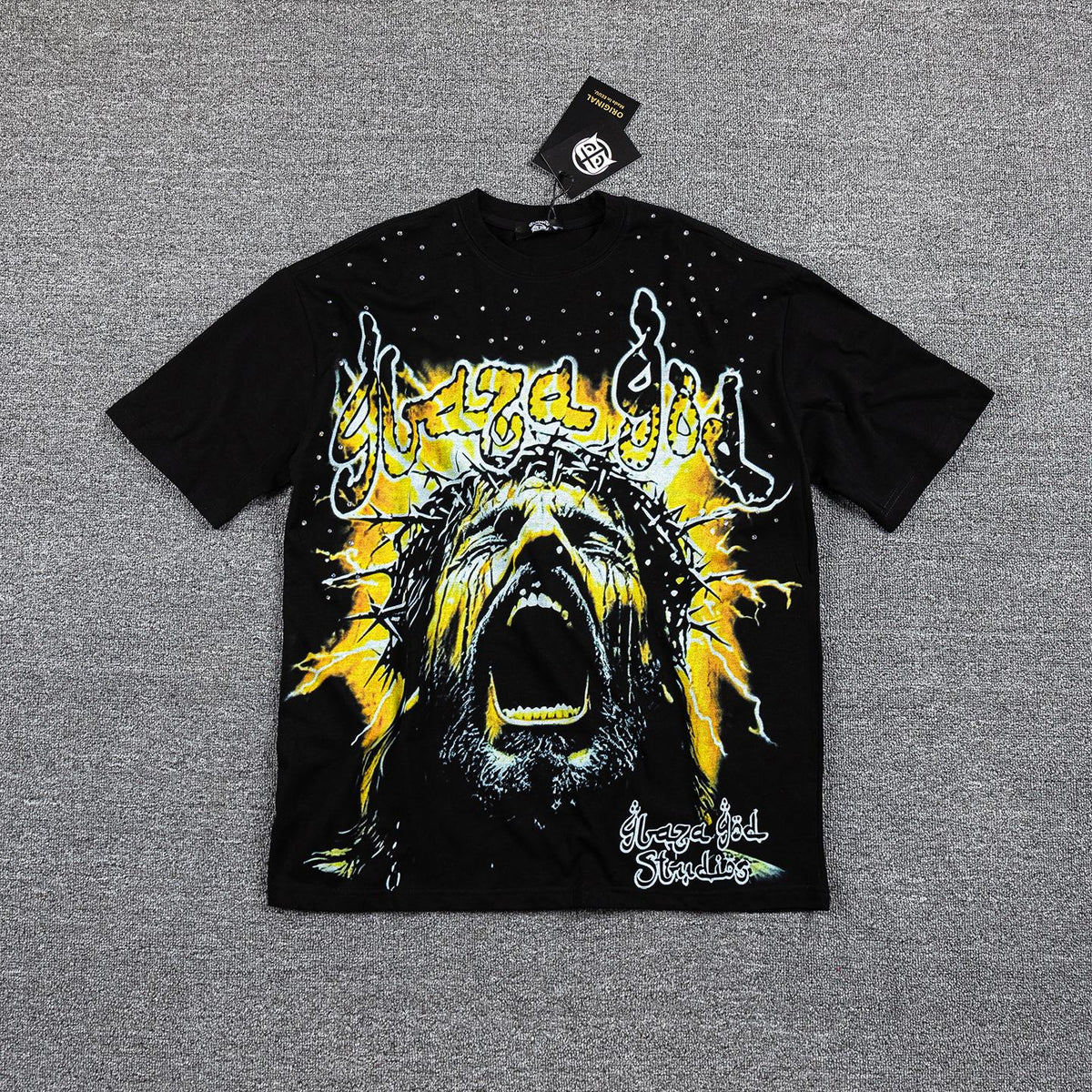 Glo Gang Bear Graphic Short-Sleeve T-Shirt — front
