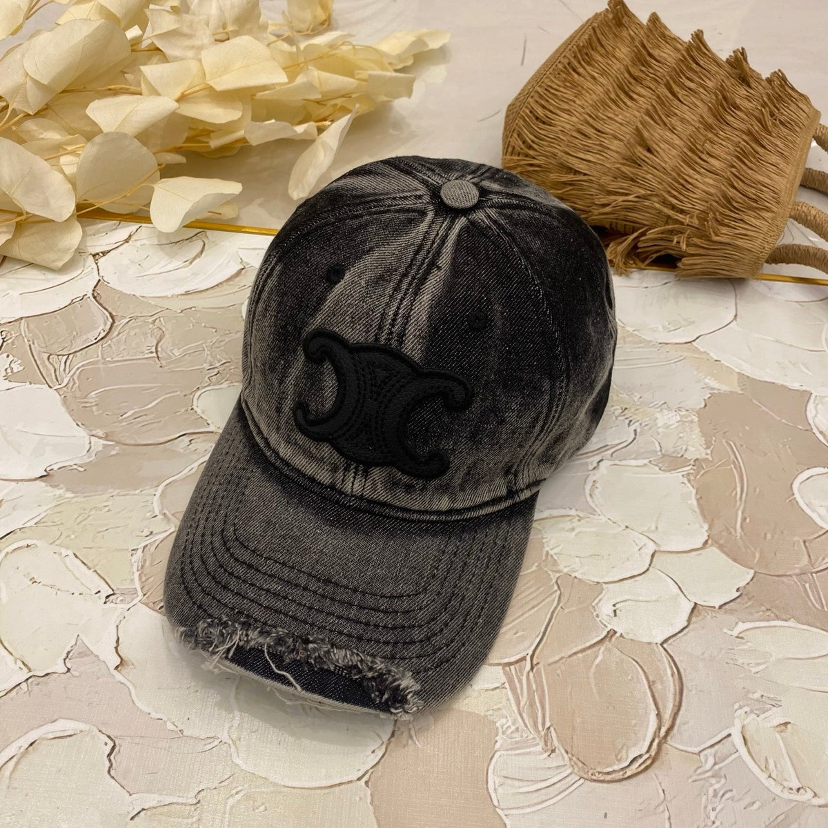 Celine Washed Baseball Cap